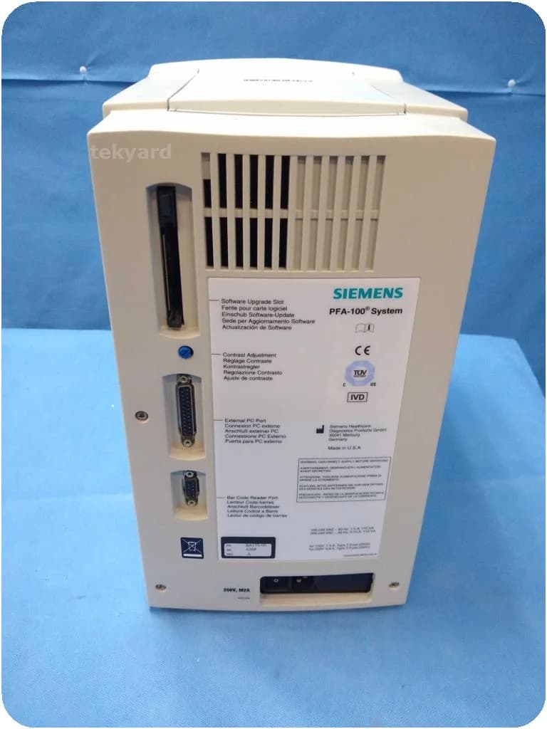 SIEMENS PFA-100 Hematology Analyzer