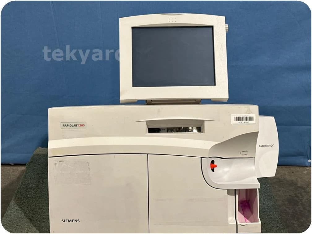 SIEMENS RAPIDLab 1260 Blood Gas Analyzer