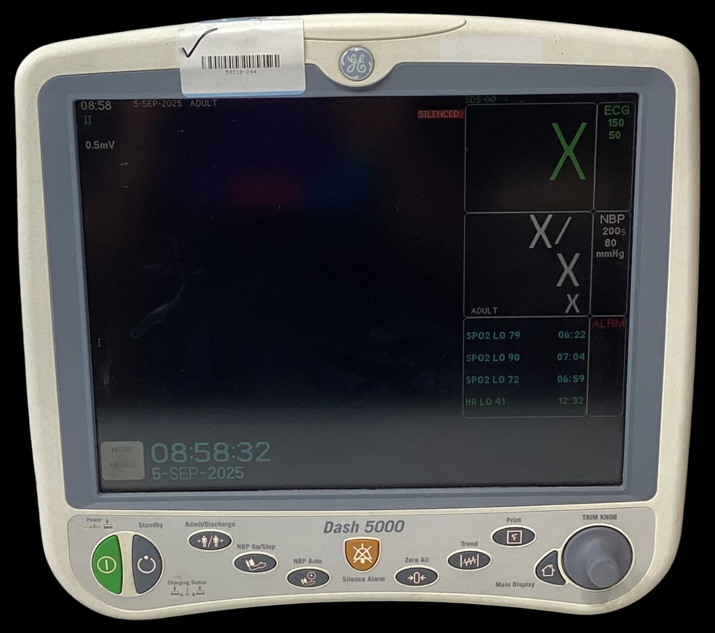 GE Dash 5000 Patient monitor