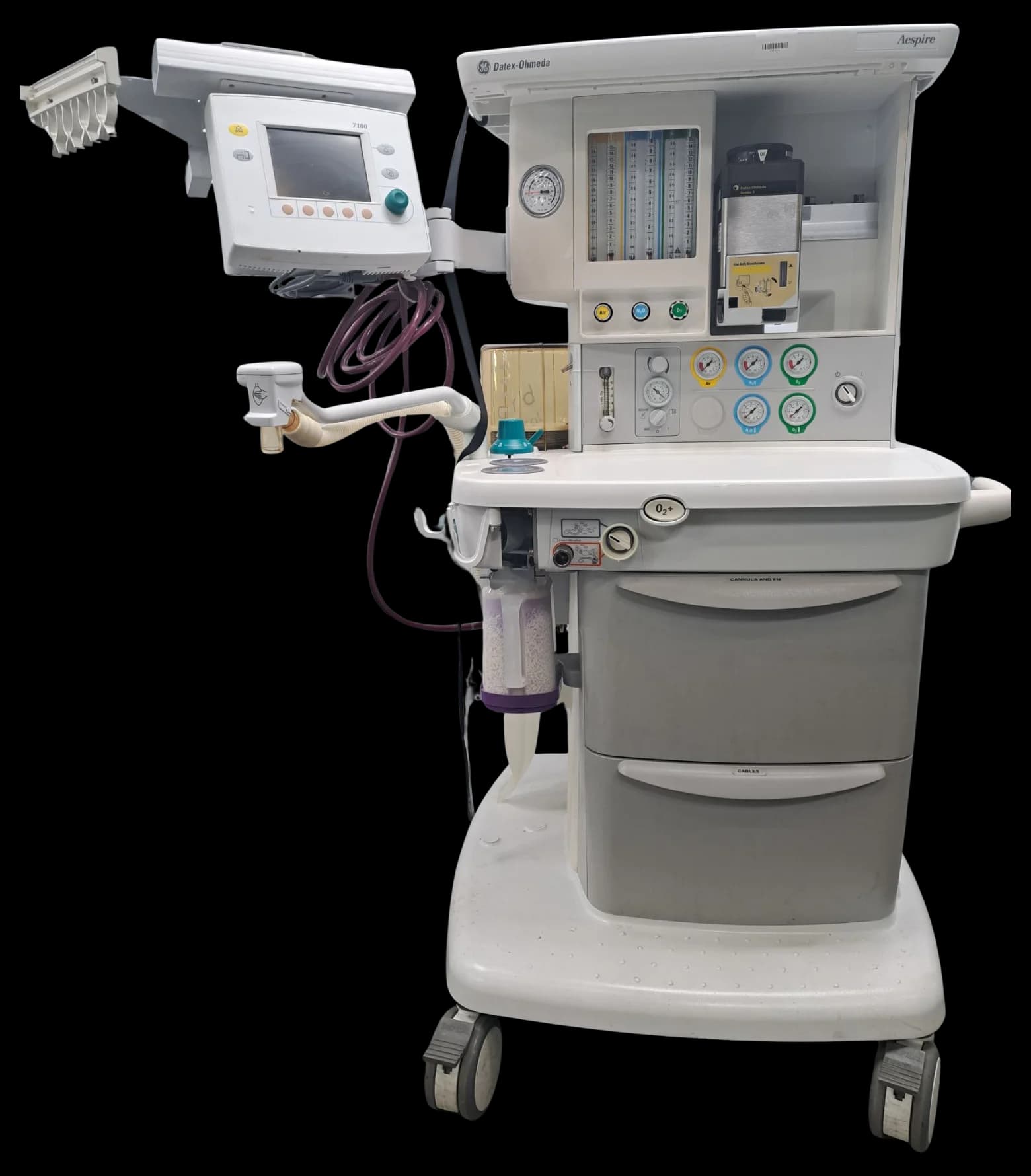 DATEX-OHMEDA S/5 Aespire 7100 Anesthesia Machine