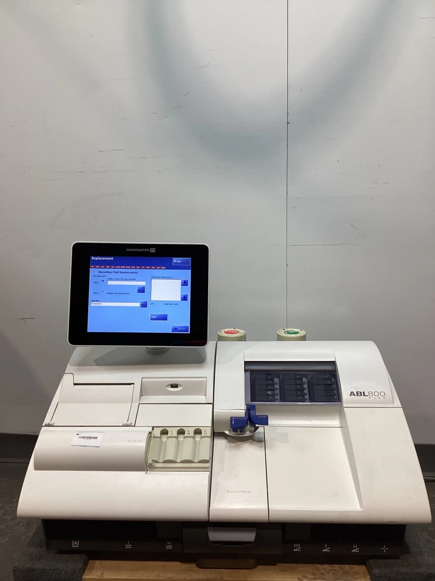 RADIOMETER ABL800 Flex Blood Gas Analyzer