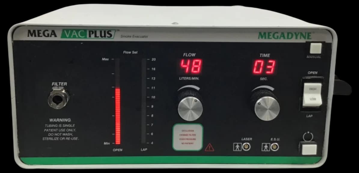 MEGADYNE Mega Vac Plus Smoke evacuator