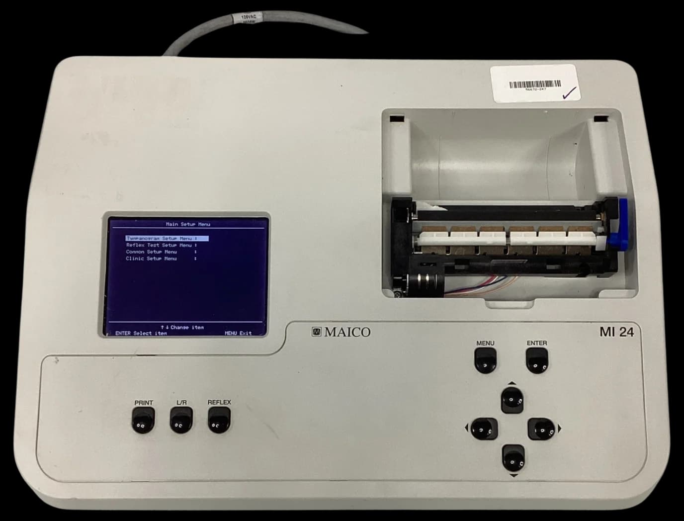 MAICO touchTymp MI 24 Tympanometer