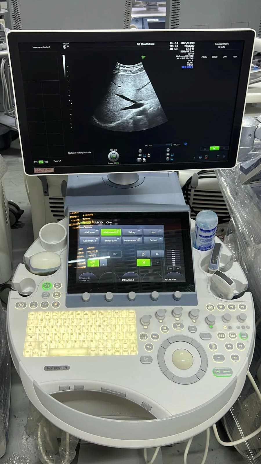 GE Voluson E8 Ultrasound Machine