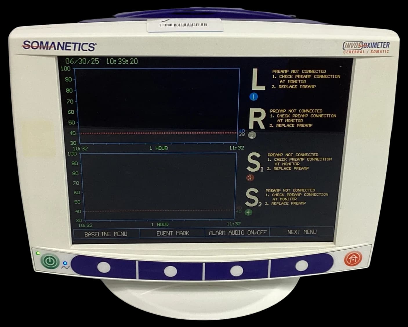 SOMANETICS Invos 5100C Pulse oximeter