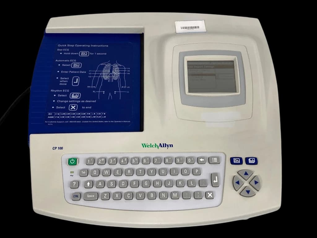 WELCH ALLYN CP 100 EKG Machine