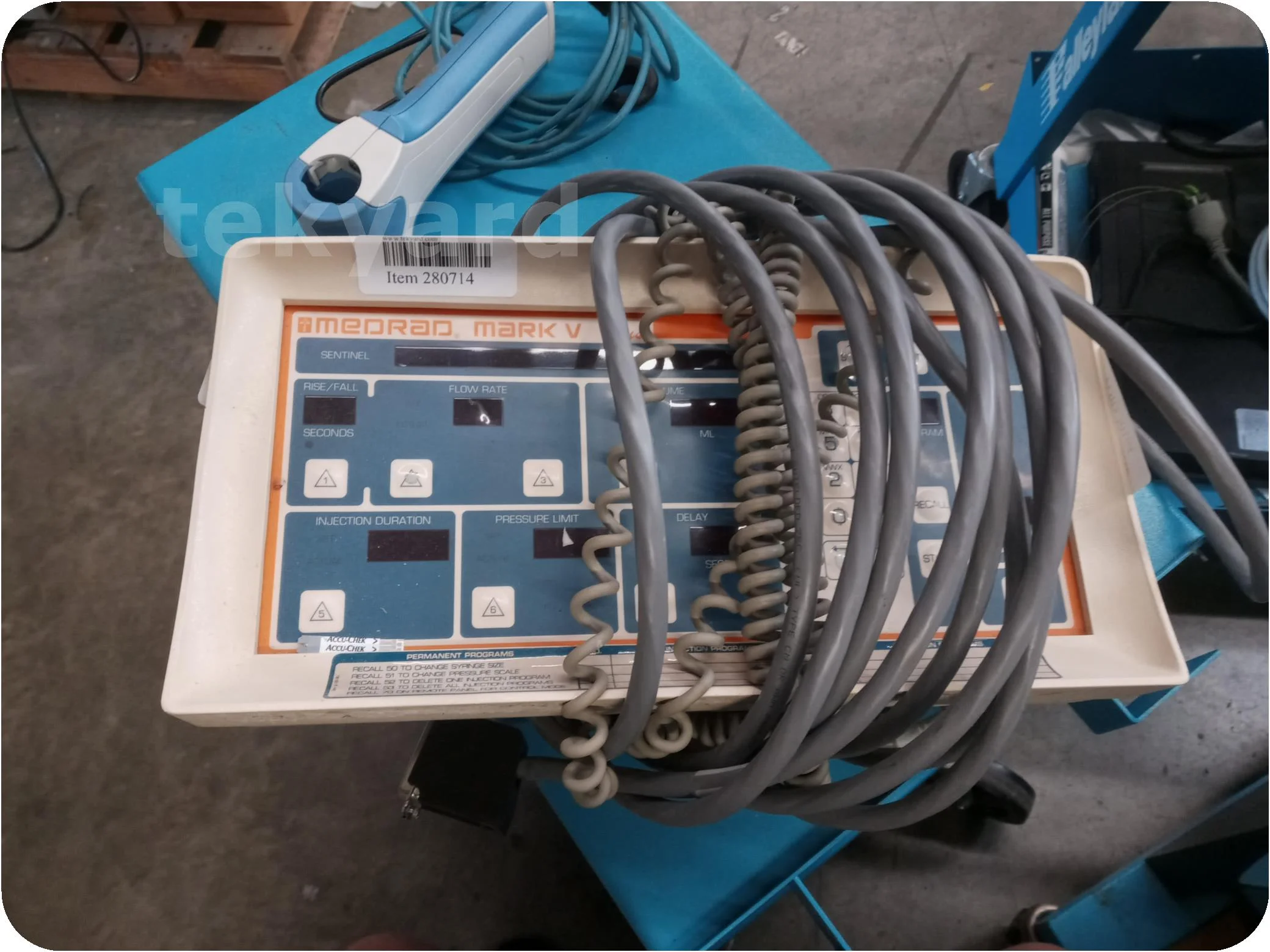 MEDRAD Mark V Plus Angiographic injector