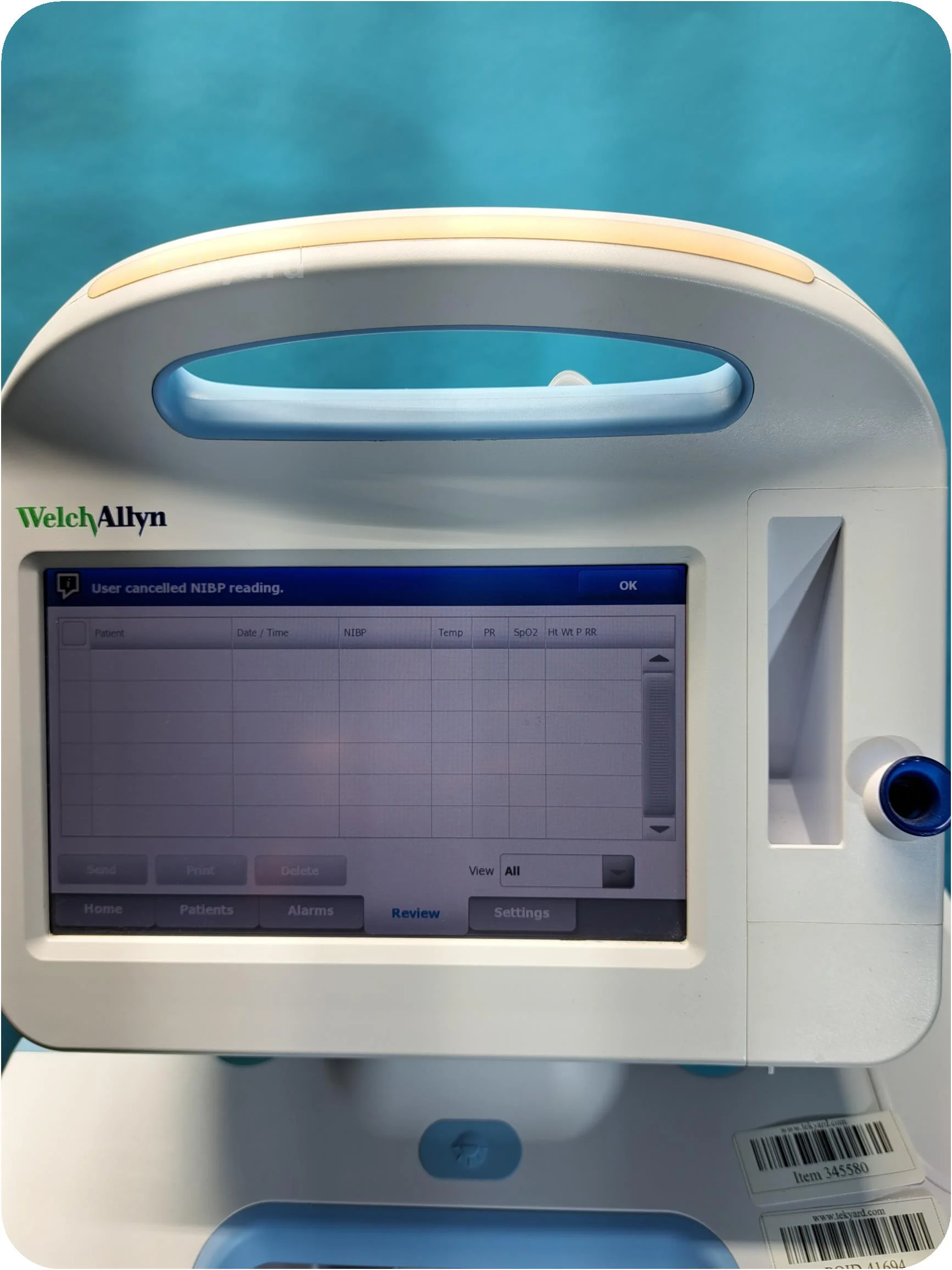 WELCH ALLYN Connex 6000 Series 64NTPX Vital signs monitor