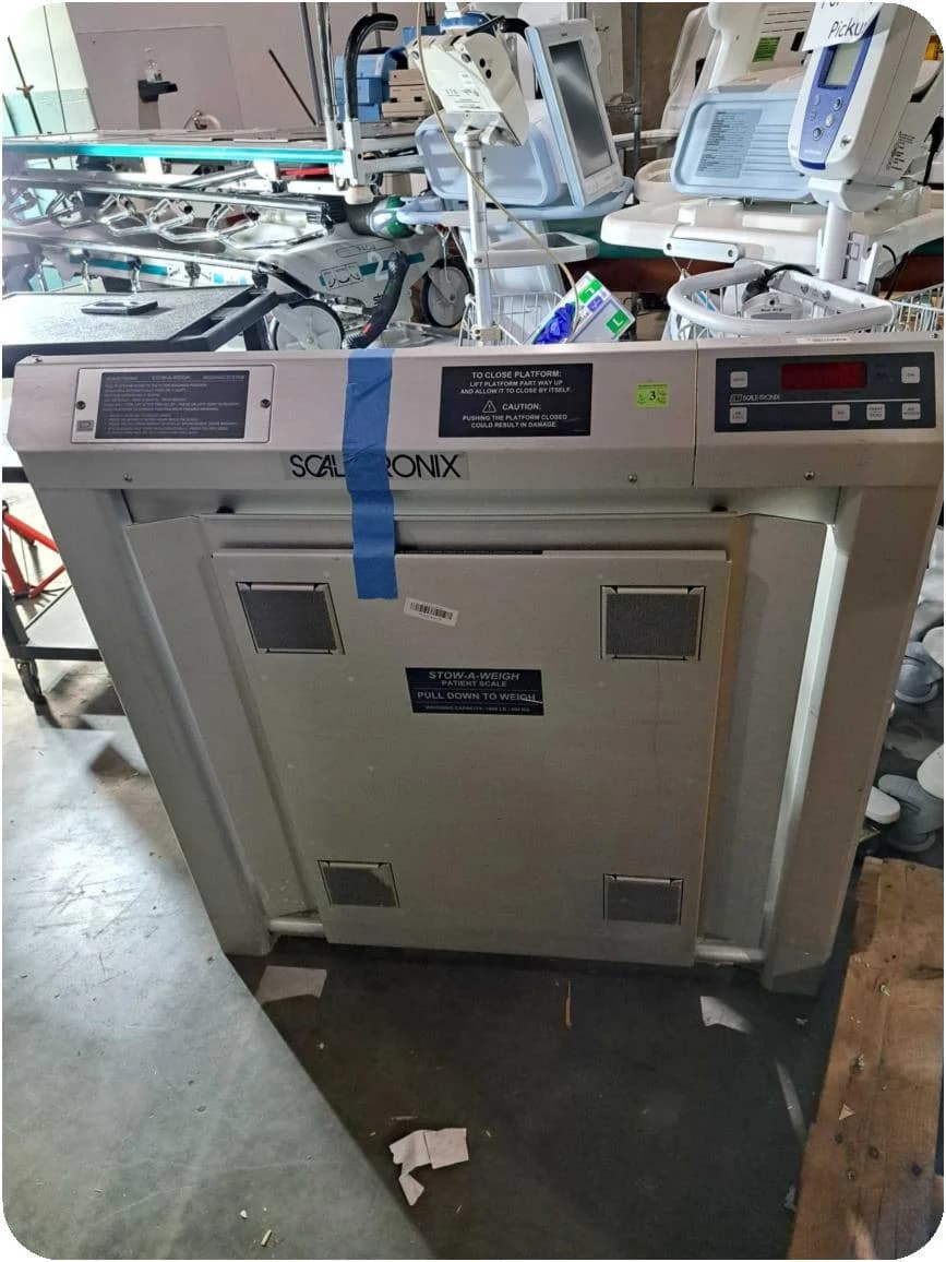 SCALE-TRONIX Stow-A-Weigh Platform scale