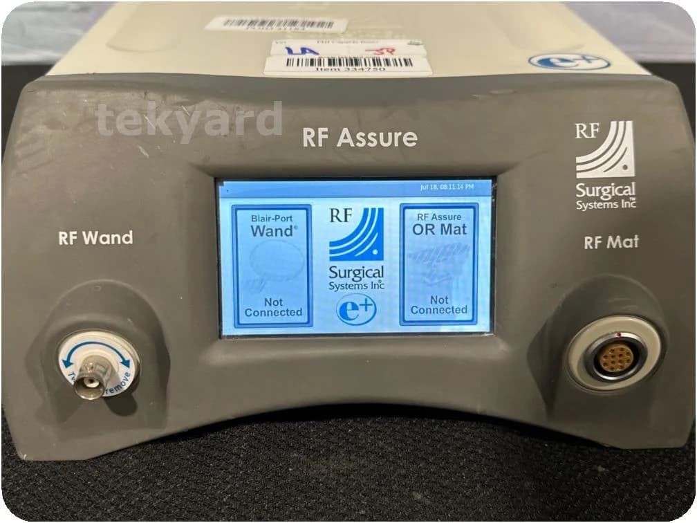 RF SURGICAL SYSTEMS RF Assure 200E O/R Instruments Power
