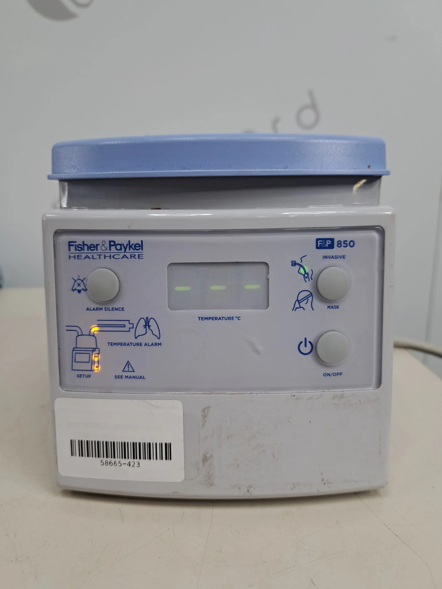 FISHER & PAYKEL MR850JHU Humidifier/Heater