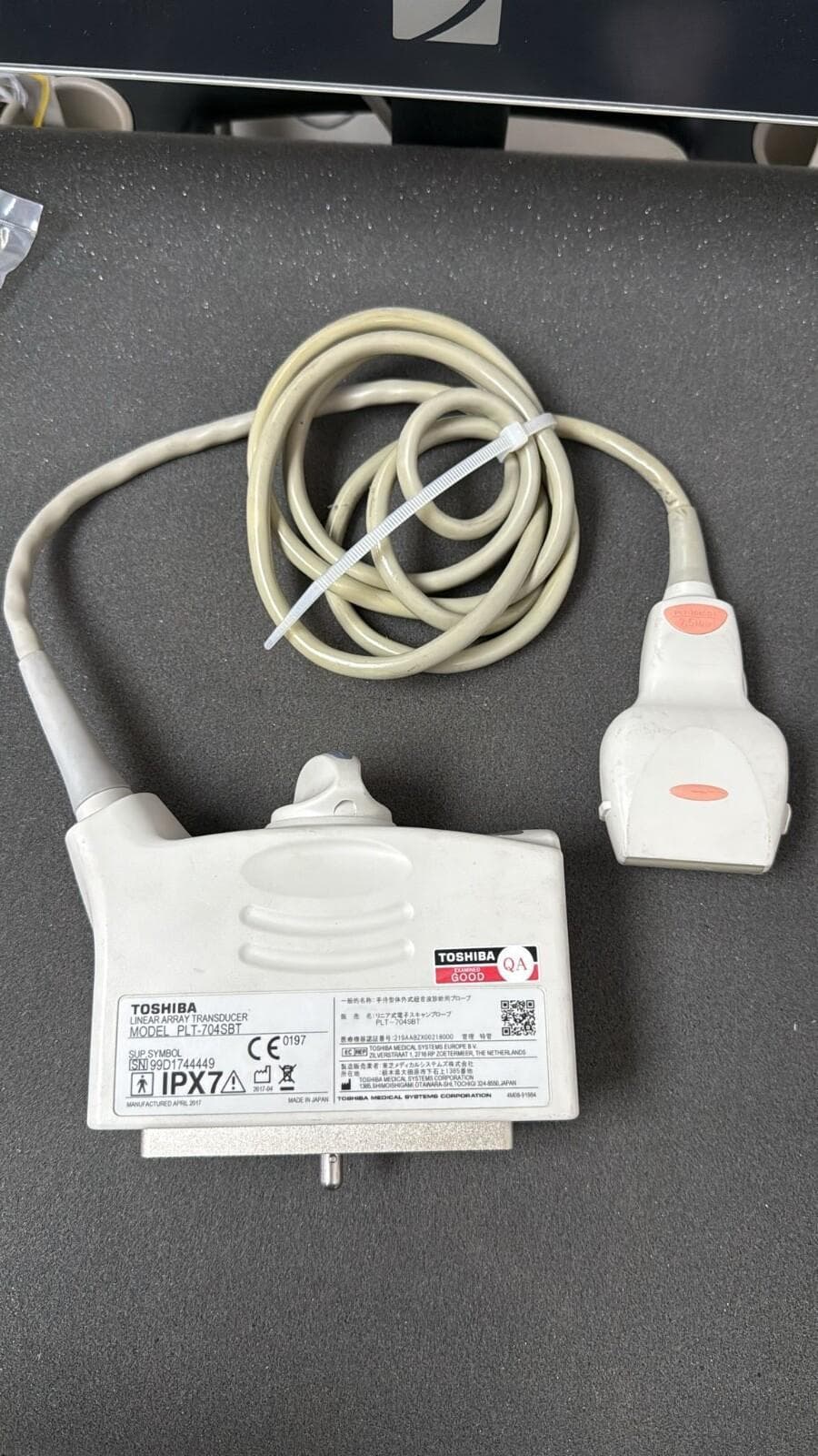 TOSHIBA PLT-704SBT Linear Probe