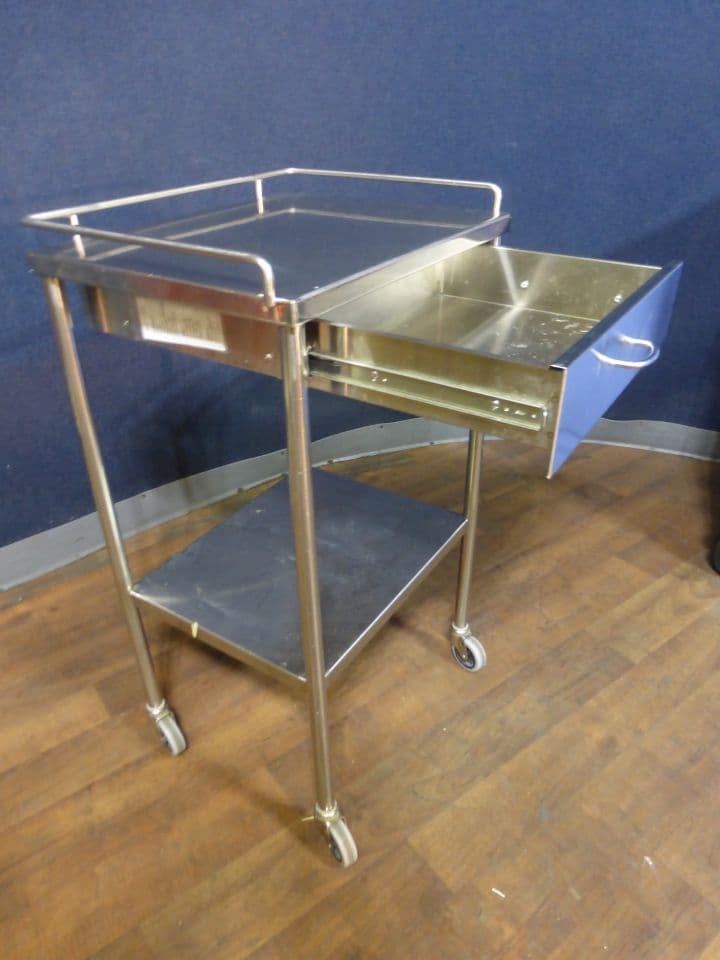 For Sale PEDIGO SG-80-SS Stainless Instrument Cart