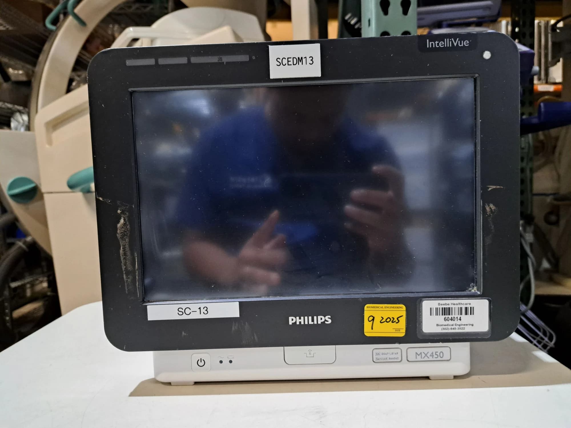 PHILIPS IntelliVue MX450 EKG monitor