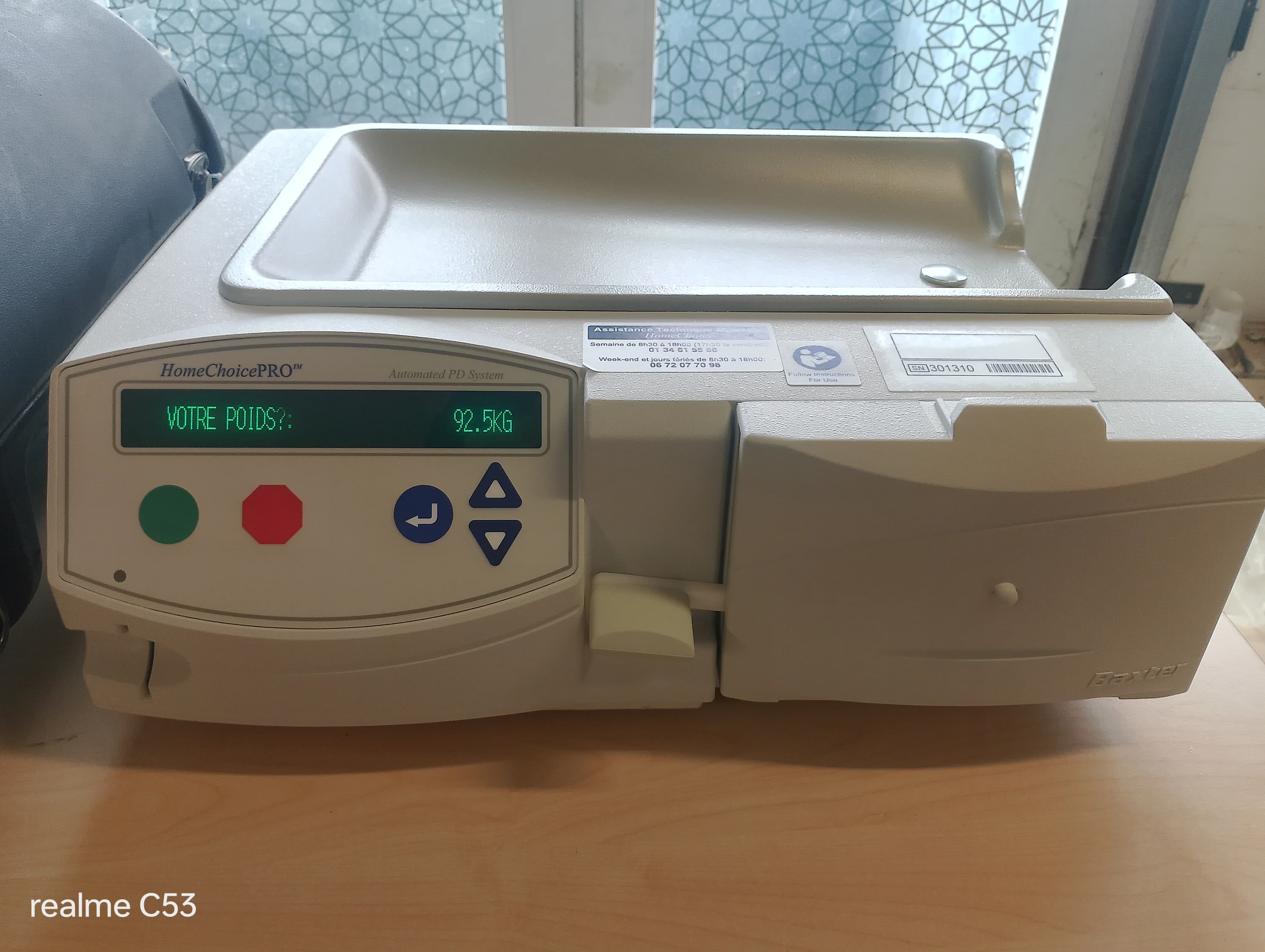BAXTER HomeChoice APD Peritoneal dialysis