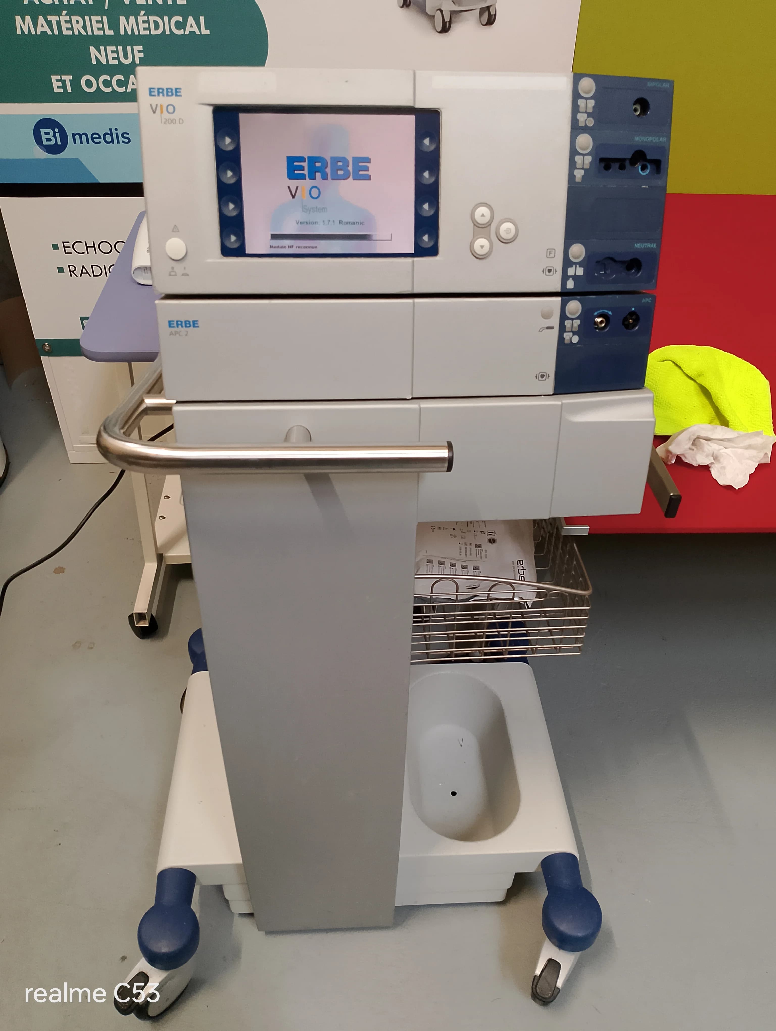 ERBE VIO 200D/APC 2 Electrosurgical Unit