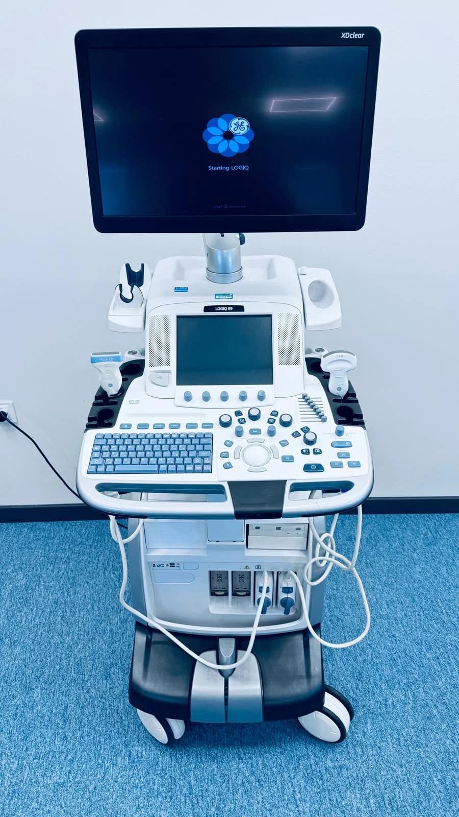 GE Logiq E9 XDclear Ultrasound Machine
