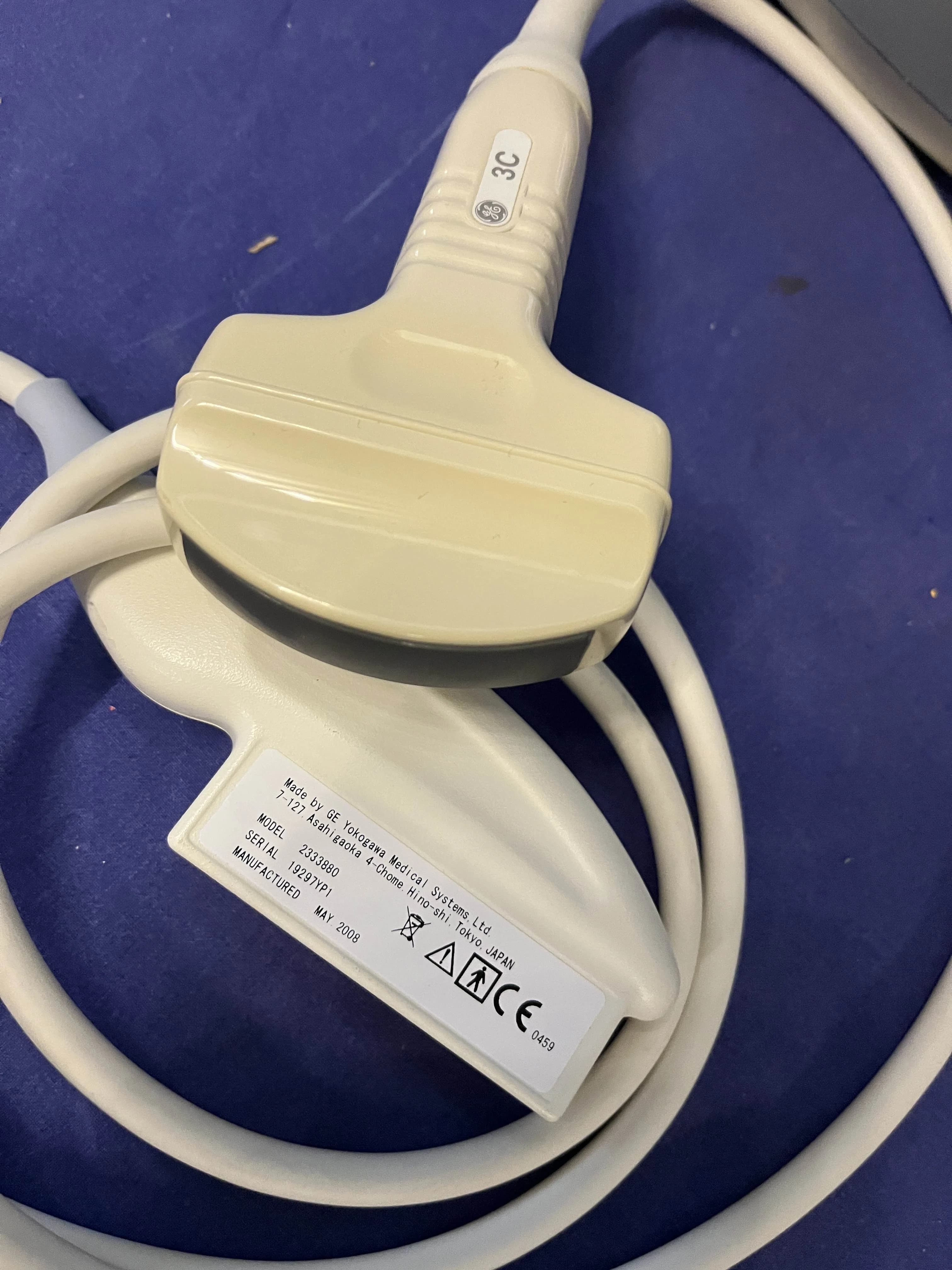 GE 3C Convex Probe