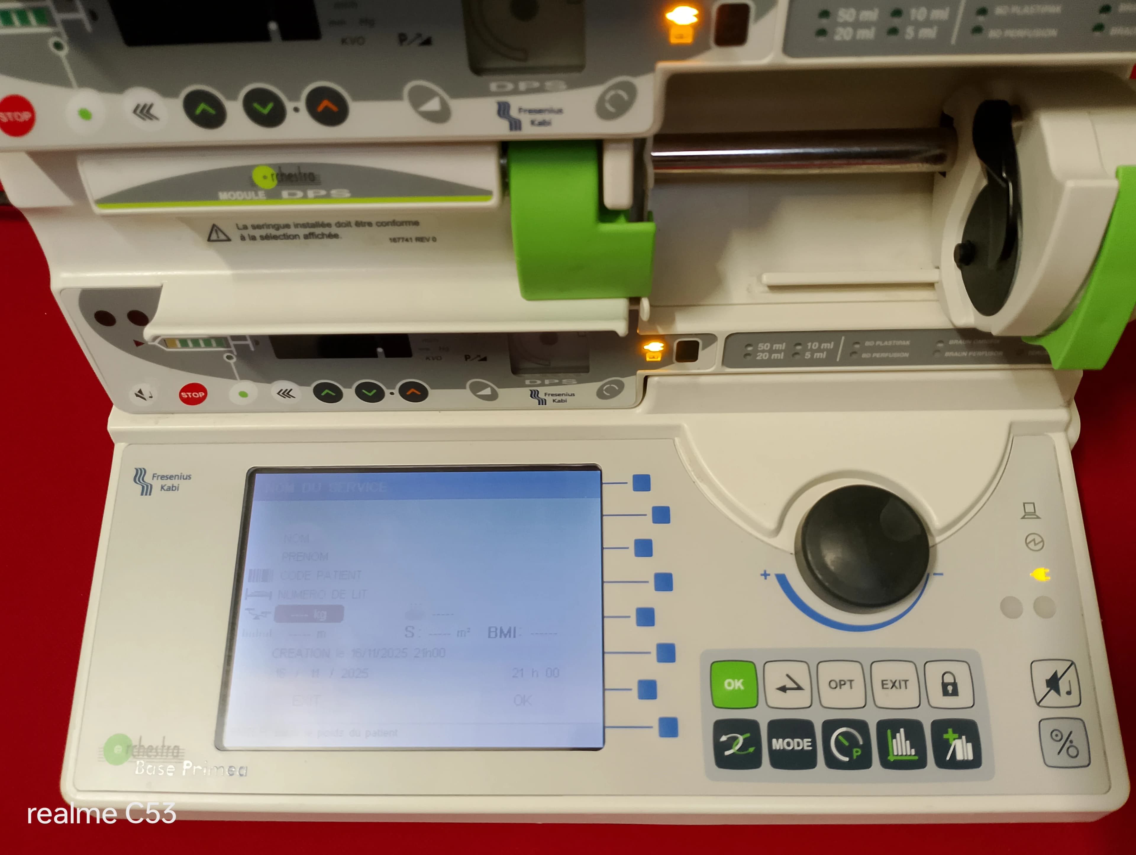 FRESENIUS Orchestra Base Primea IV infusion pump