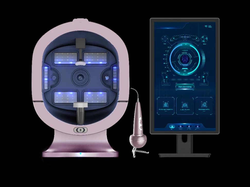HEBEI TUOSITE 3D Facial detector Skin analysis machine