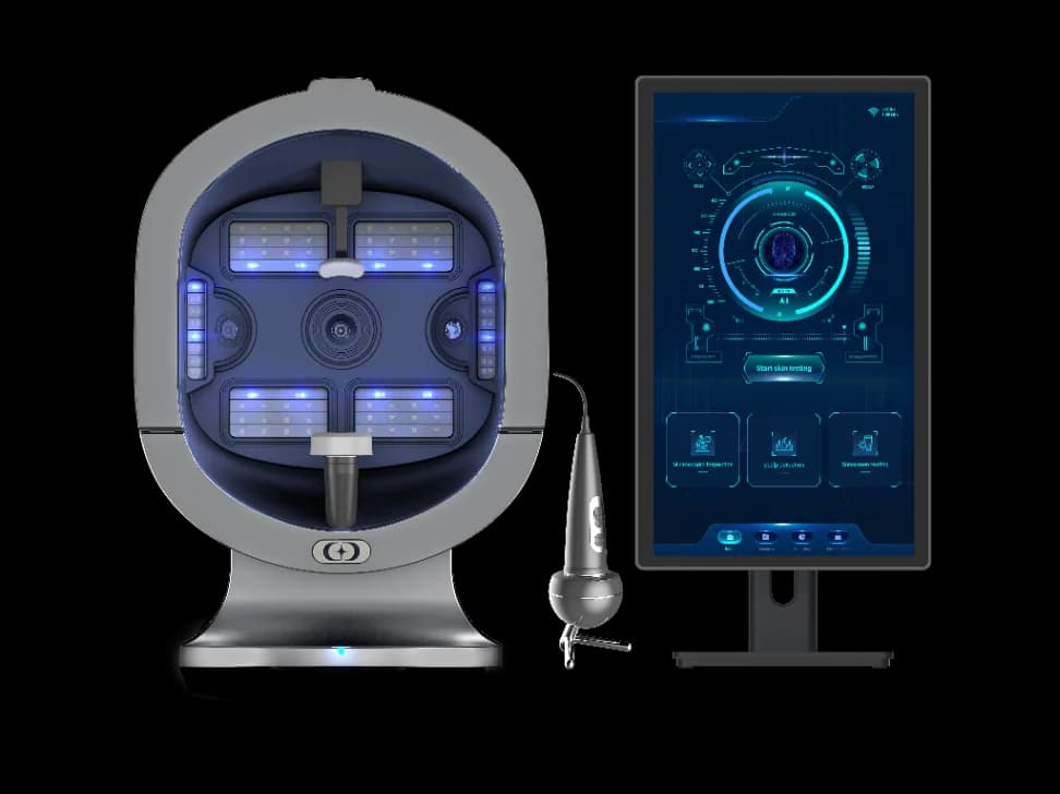 HEBEI TUOSITE 3D Facial detector Skin analysis machine
