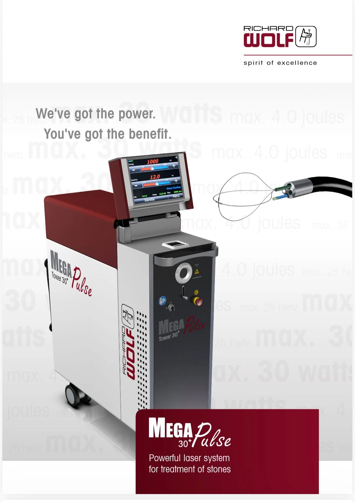 RICHARD WOLF MegaPulse 30 plus Laser - Holmium