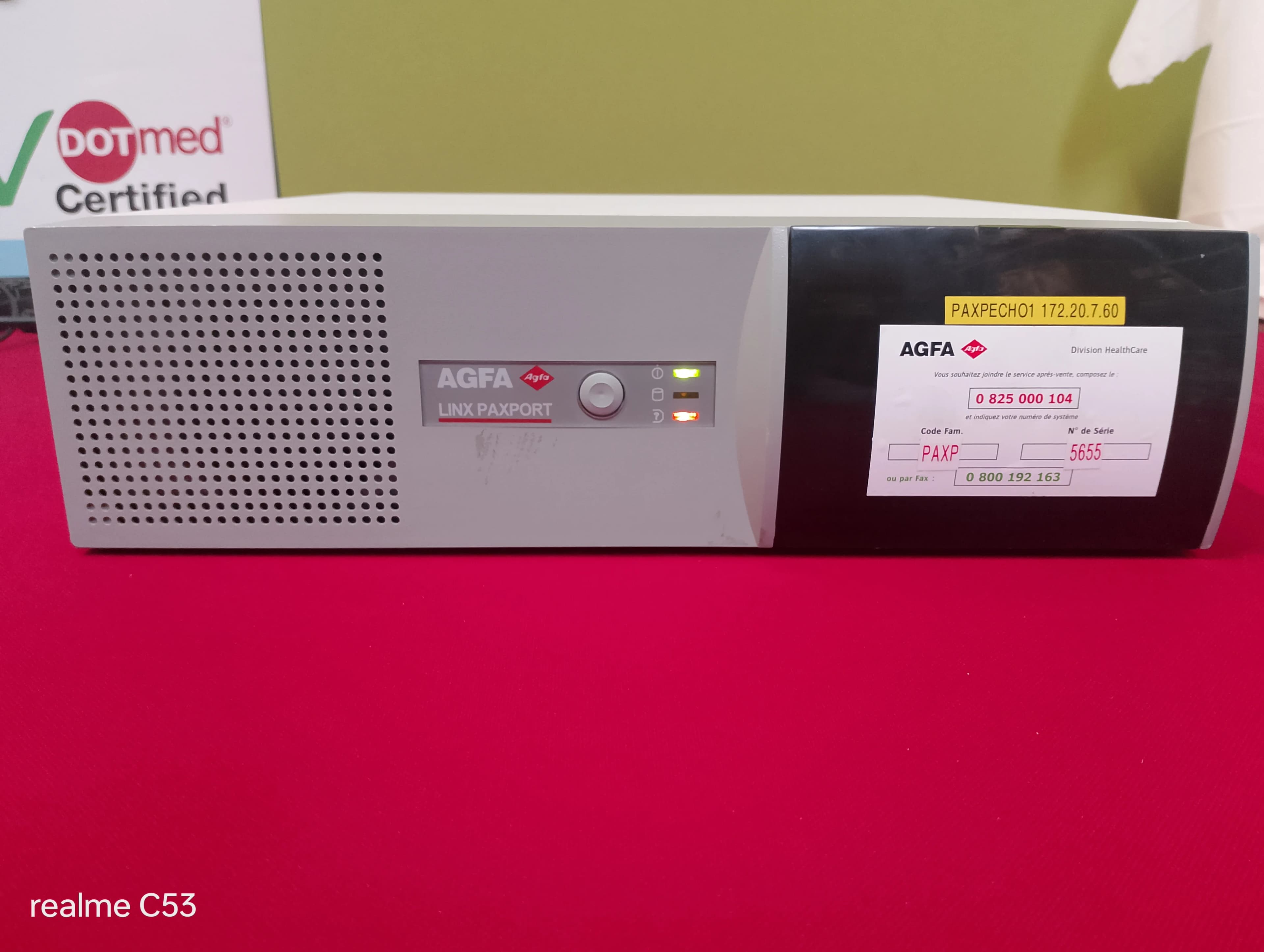 AGFA Linx Paxport Digital Imaging System