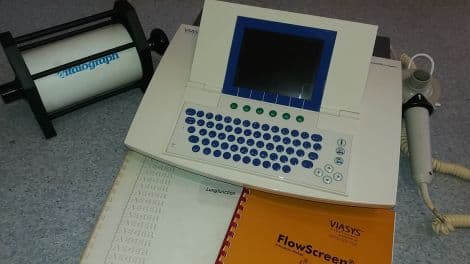 For Sale VIASYS HEALTHCARE Flowscreen Respiratory Analyzer
