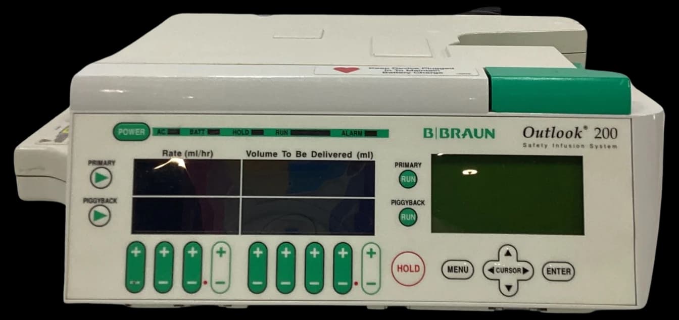 B. BRAUN Outlook 200 IV infusion pump