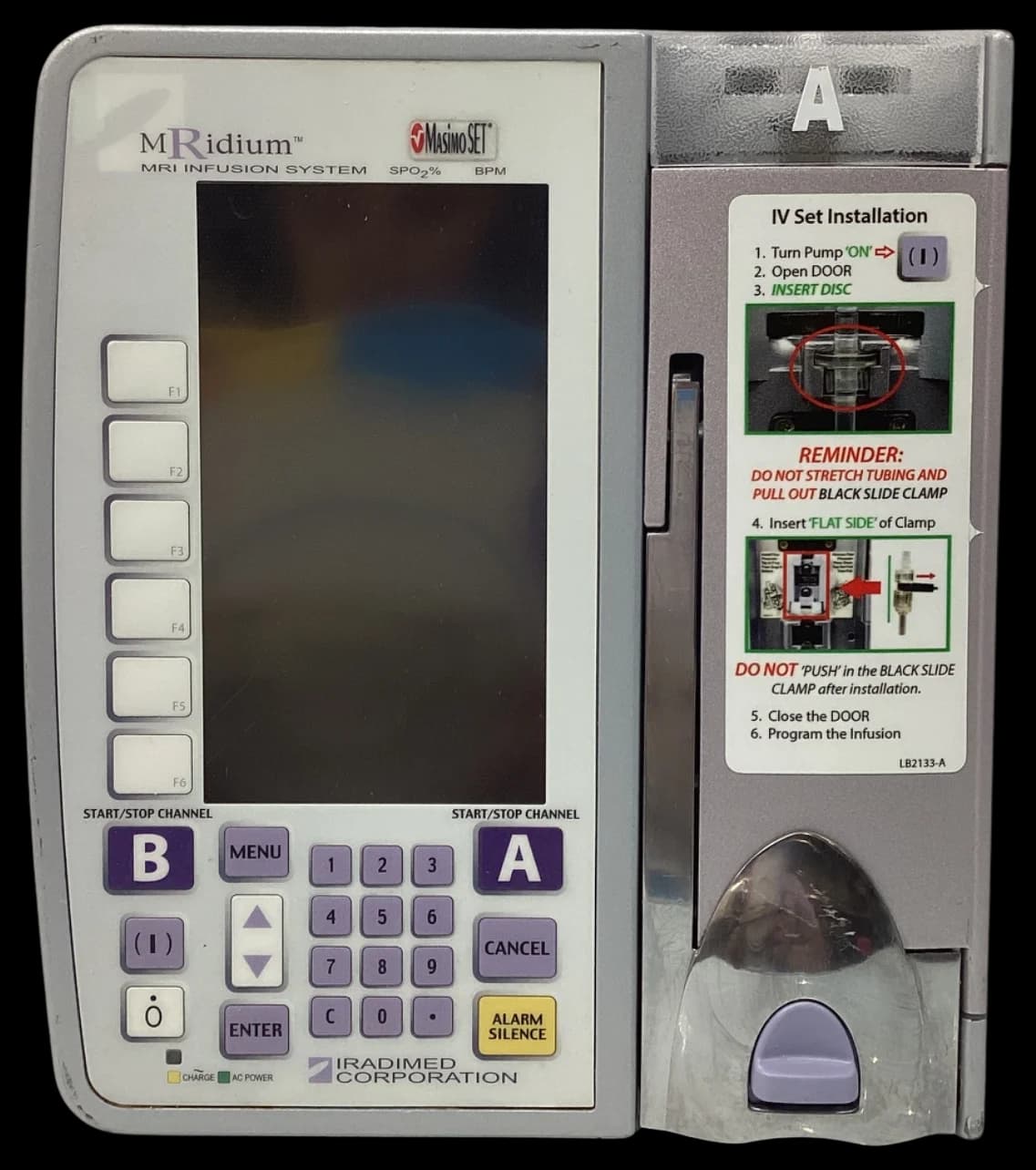 IRADIMED MRidium 3860 plus IV infusion pump