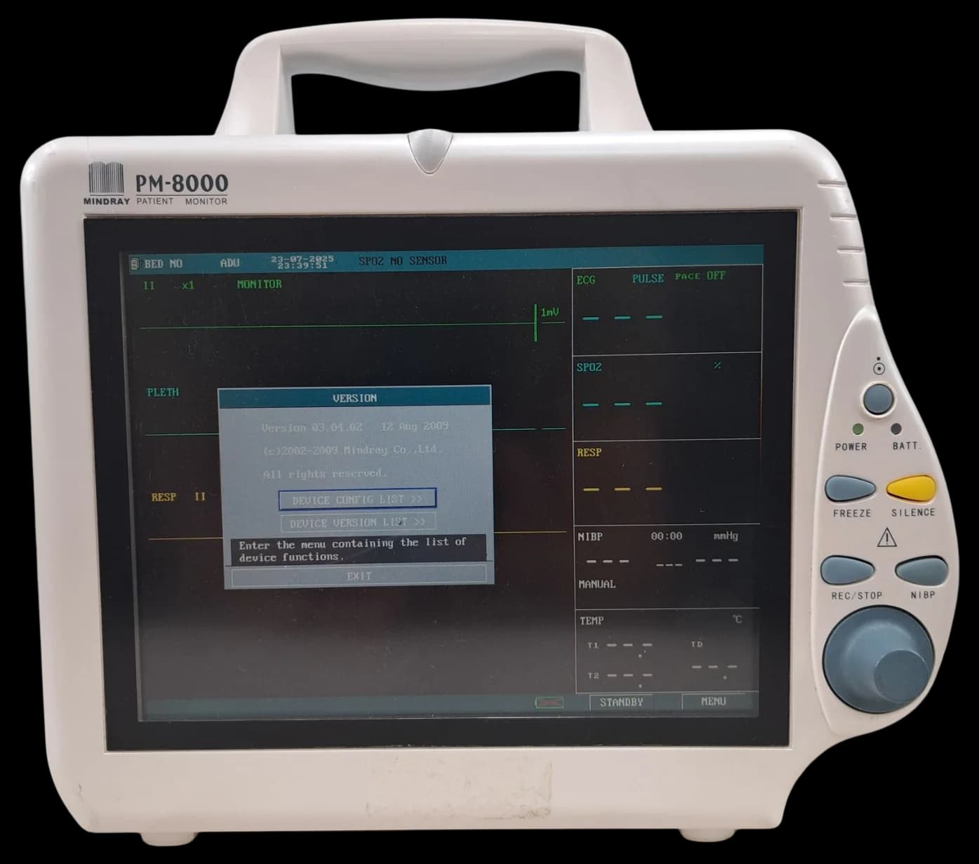 MINDRAY PM-8000 Patient monitor