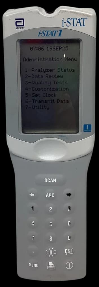 ABBOTT LABS i-STAT 1 Blood Gas Analyzer