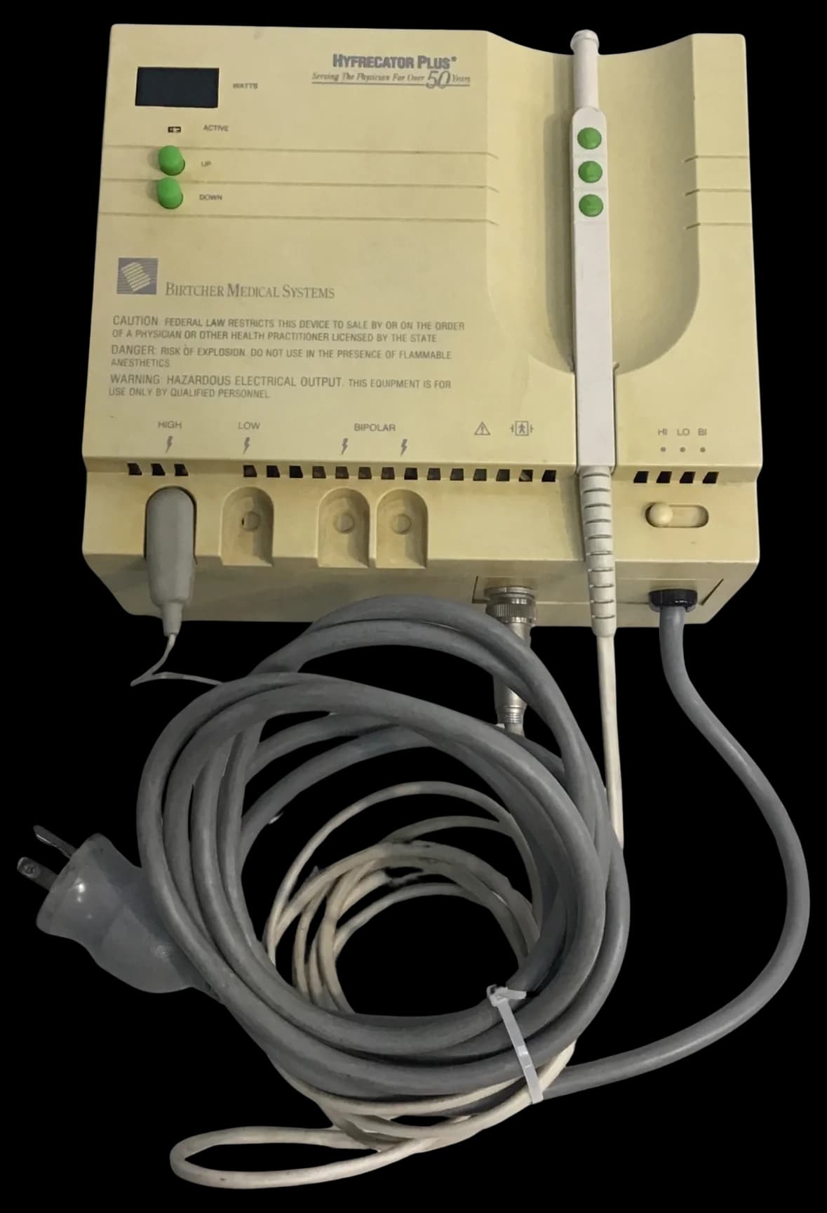 BIRTCHER MEDICAL SYSTEMS Hyfrecator Plus 7-797 Electrosurgical Pencil