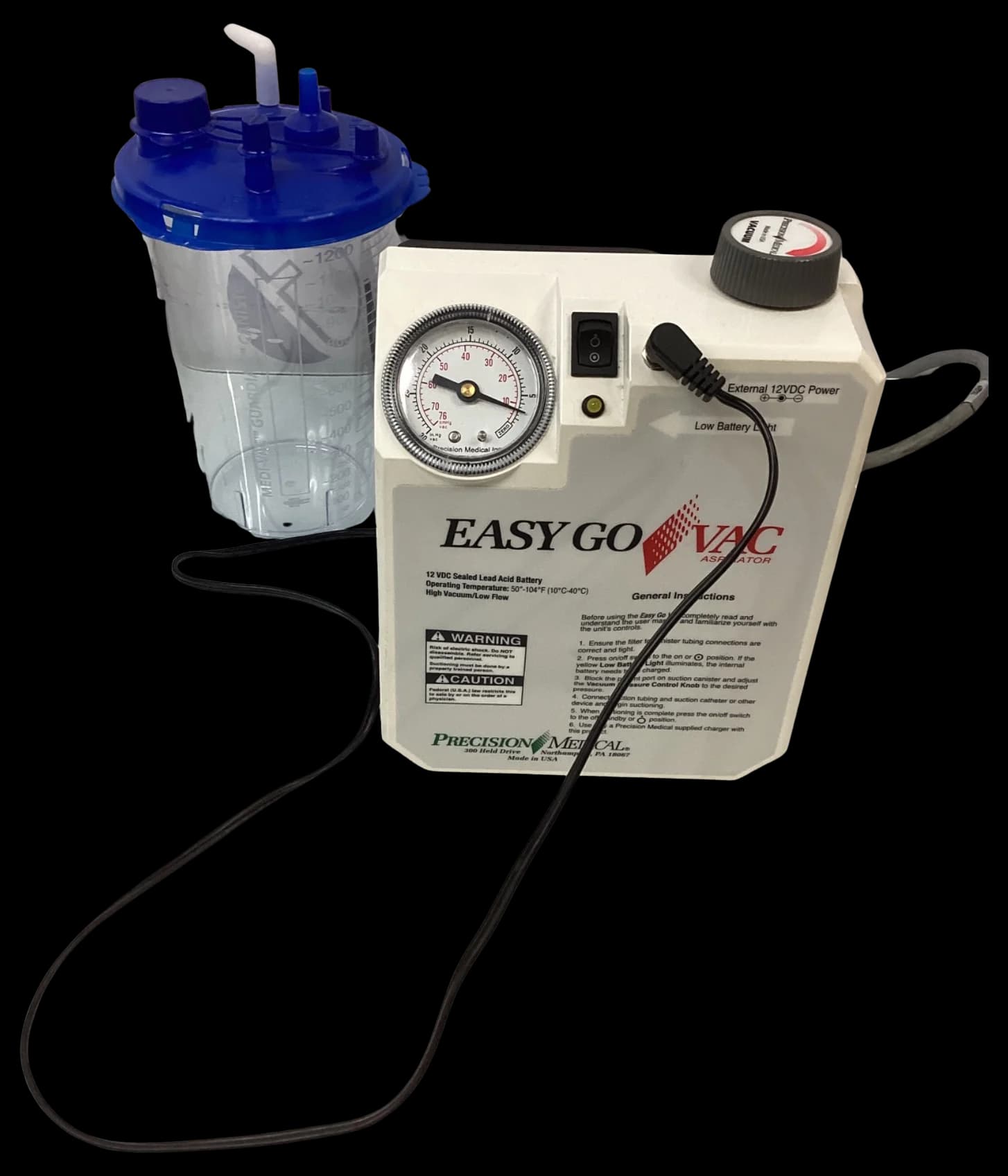 PRECISION EasyGoVac Air Compressor