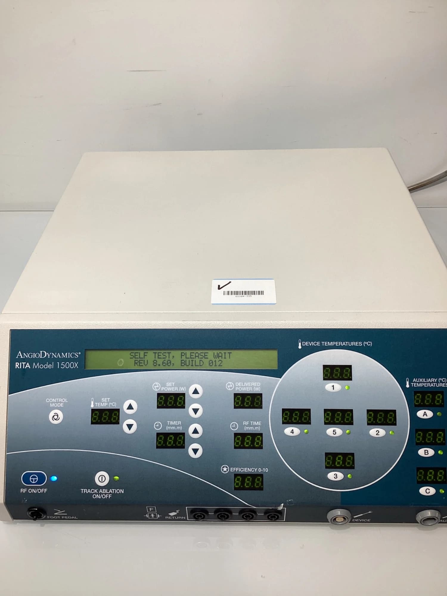 RITA MEDICAL SYSTEMS 1500X Electrosurgical Unit