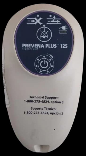 KCI Prevena Plus 125 Negative pressure wound therapy unit