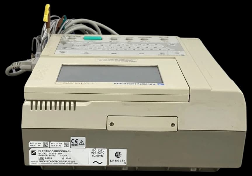 NIHON KOHDEN Cardiofax Q ECG-9130K EKG Machine