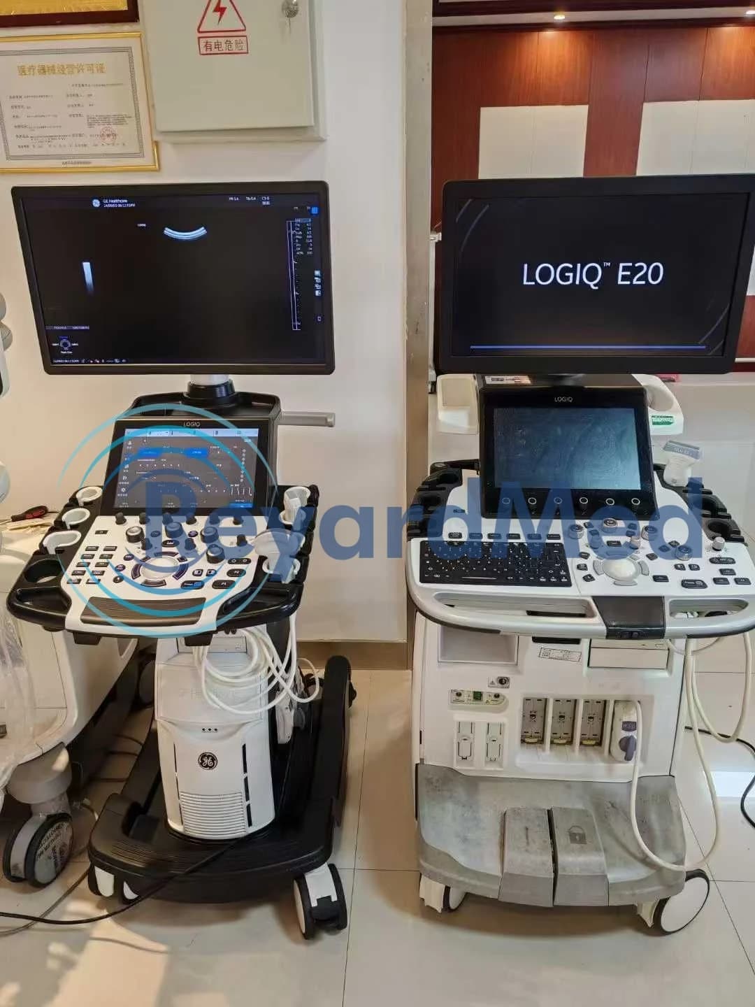 GE Logiq E20 Ultrasound Machine