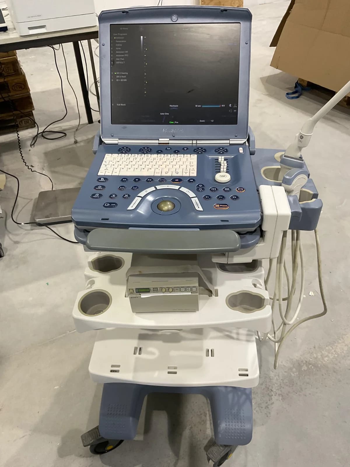 GE Voluson E Ultrasound Machine