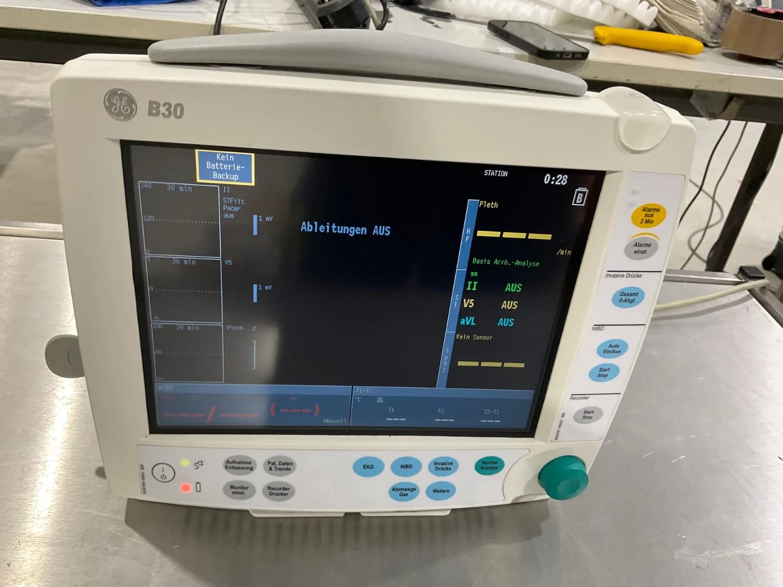 GE B30 Patient monitor