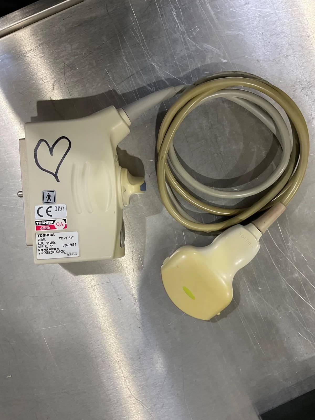 TOSHIBA PVT-375AT Convex Probe