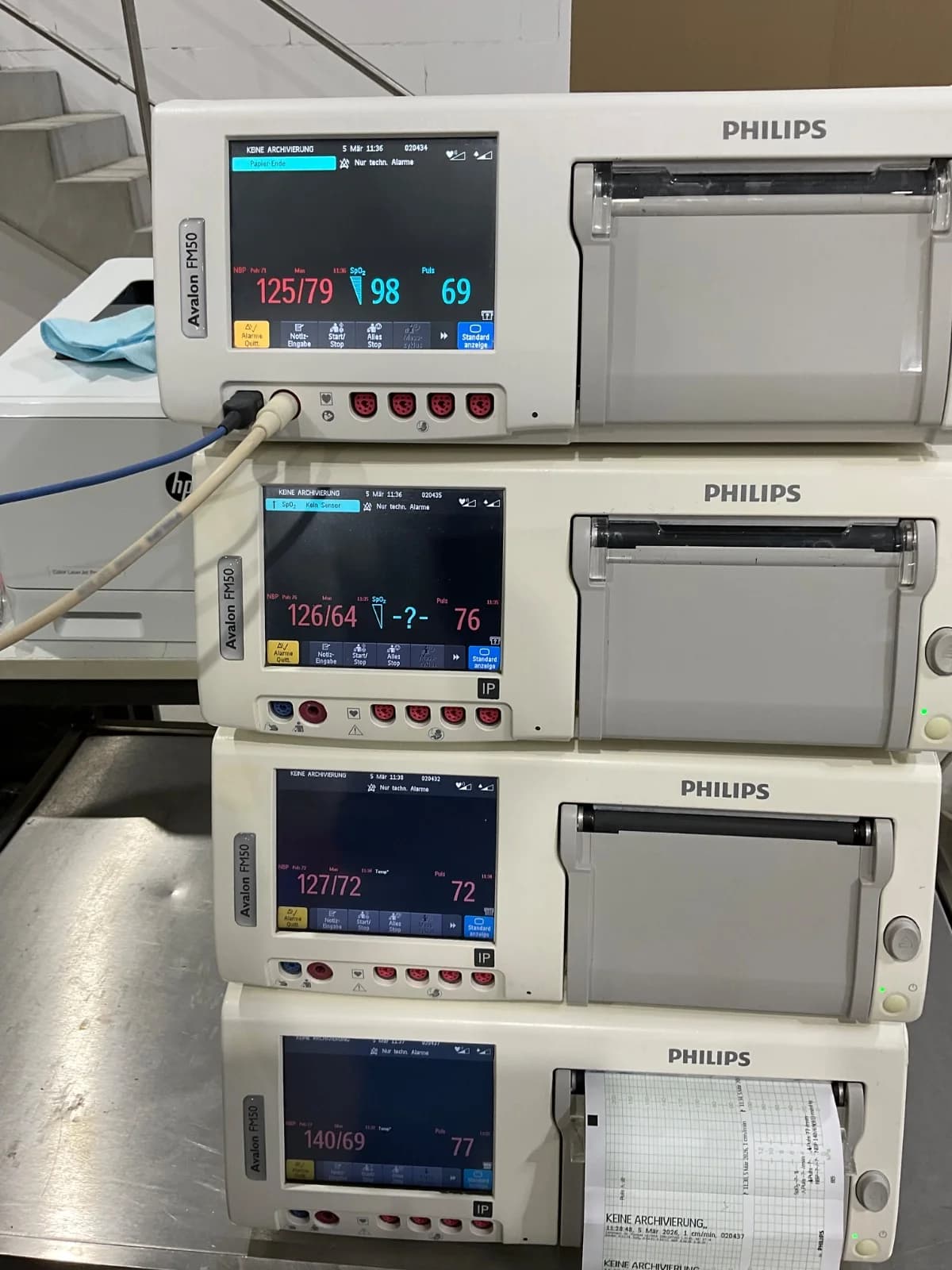 PHILIPS Avalon FM50 Fetal Monitor