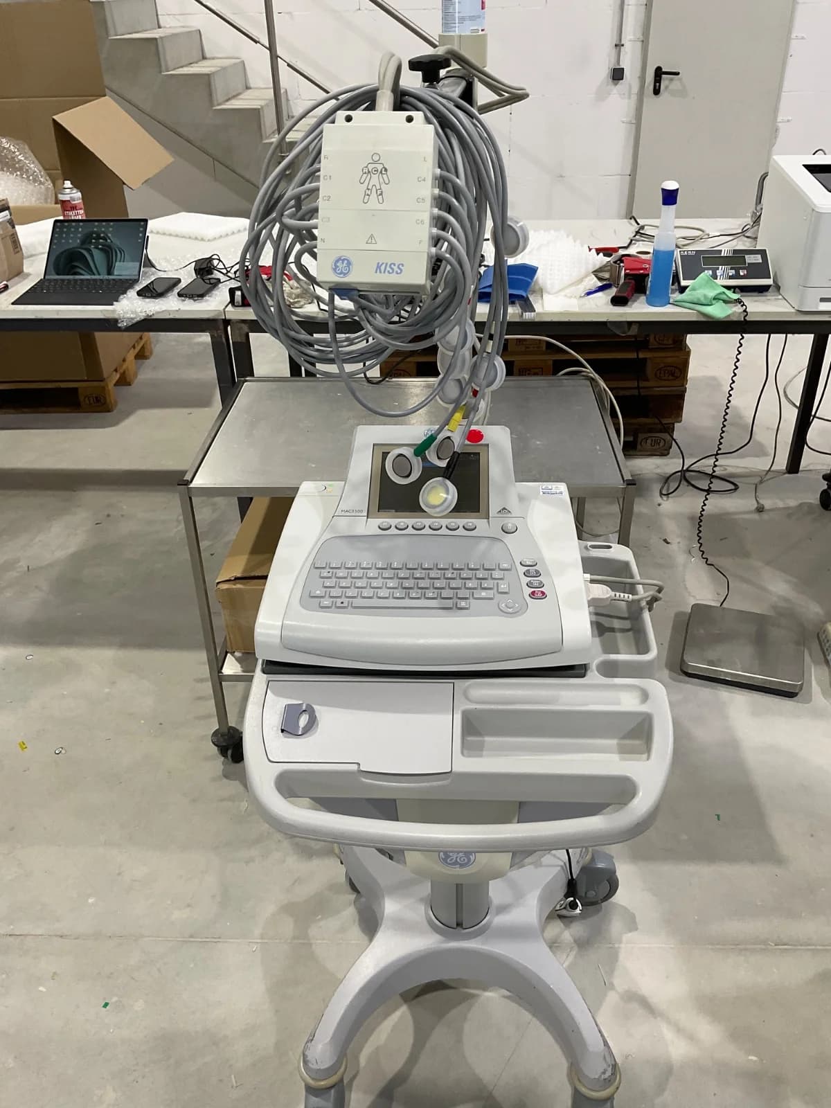 GE MAC 3500 EKG Machine