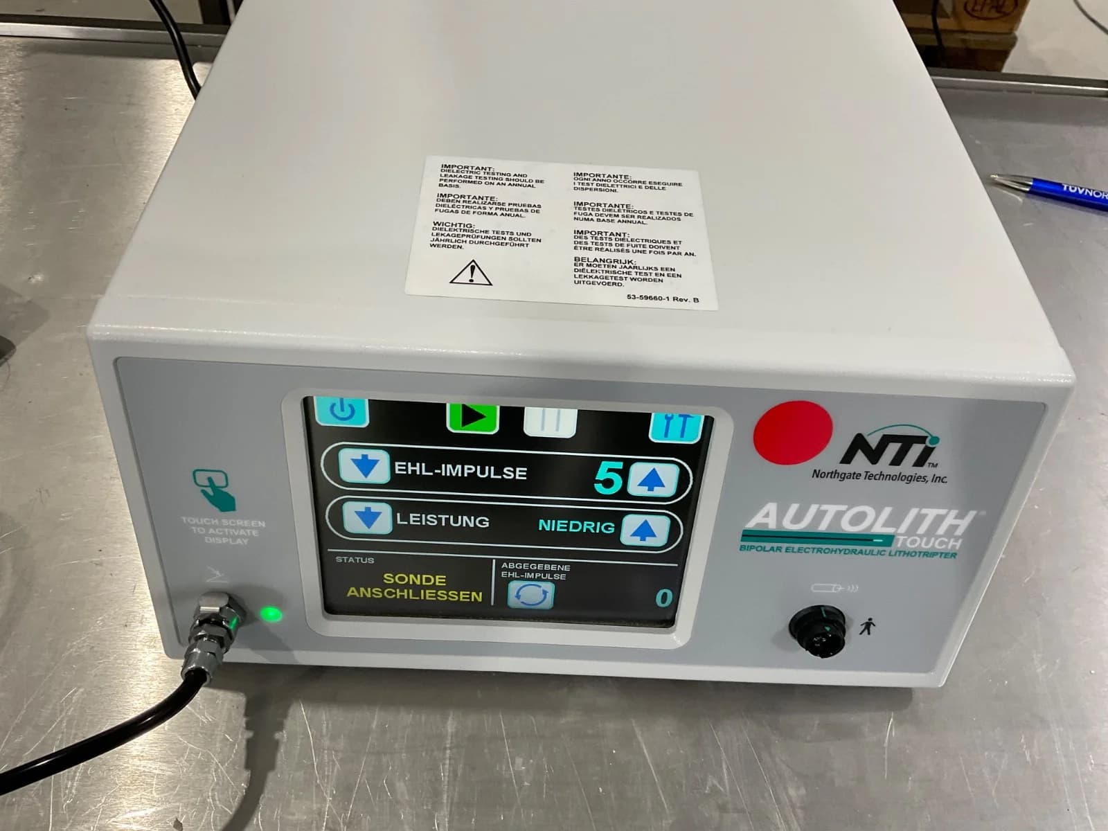 NTI Autolith Touch Lithotripter