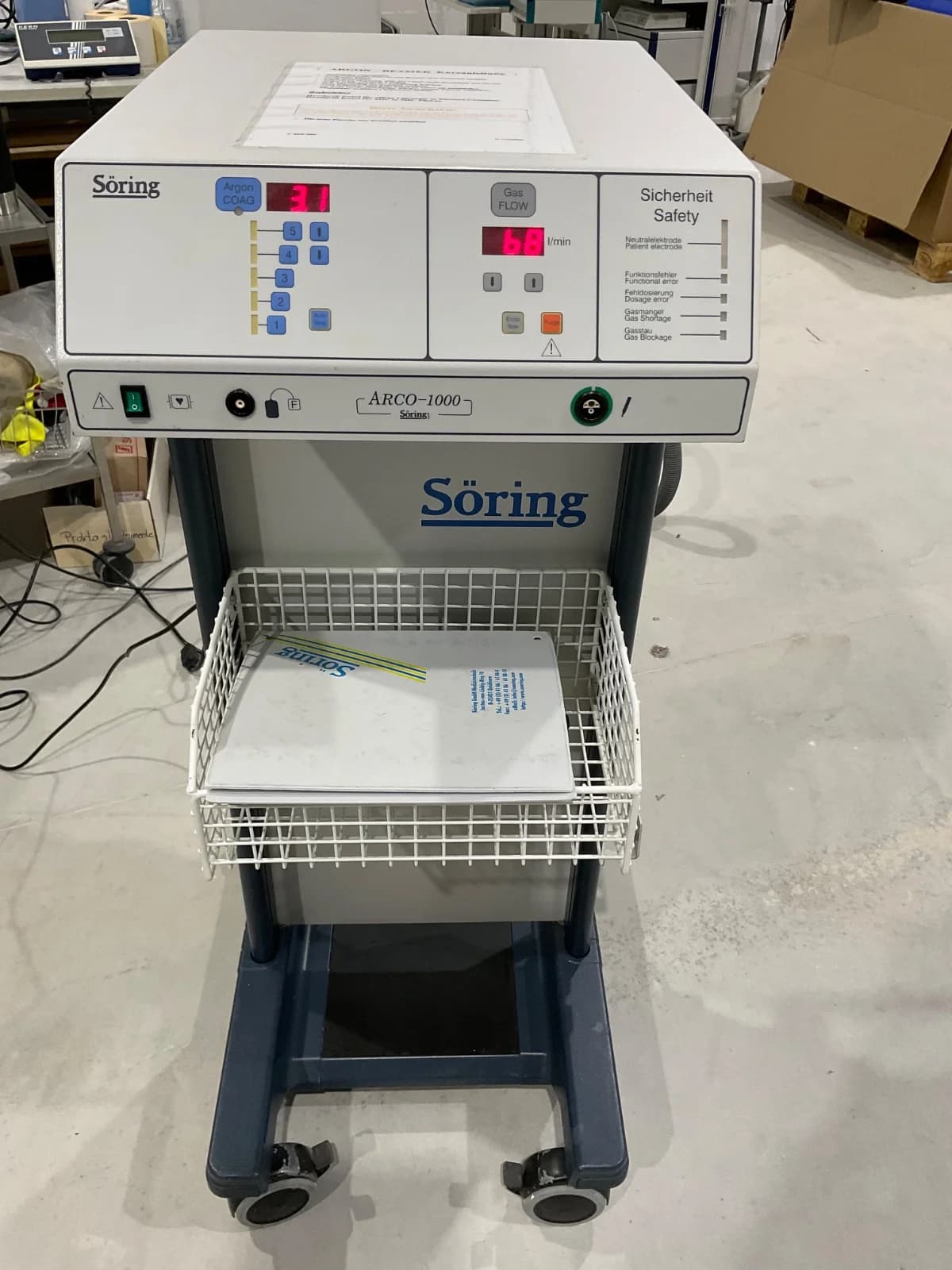 SORING Arco 1000 Electrosurgical Unit