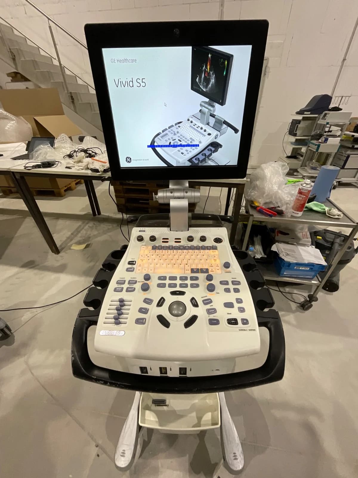 GE Vivid S6 Ultrasound Machine