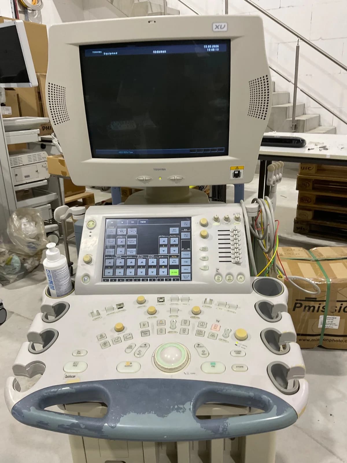 TOSHIBA Aplio 80 (SSA-770A) Ultrasound Machine