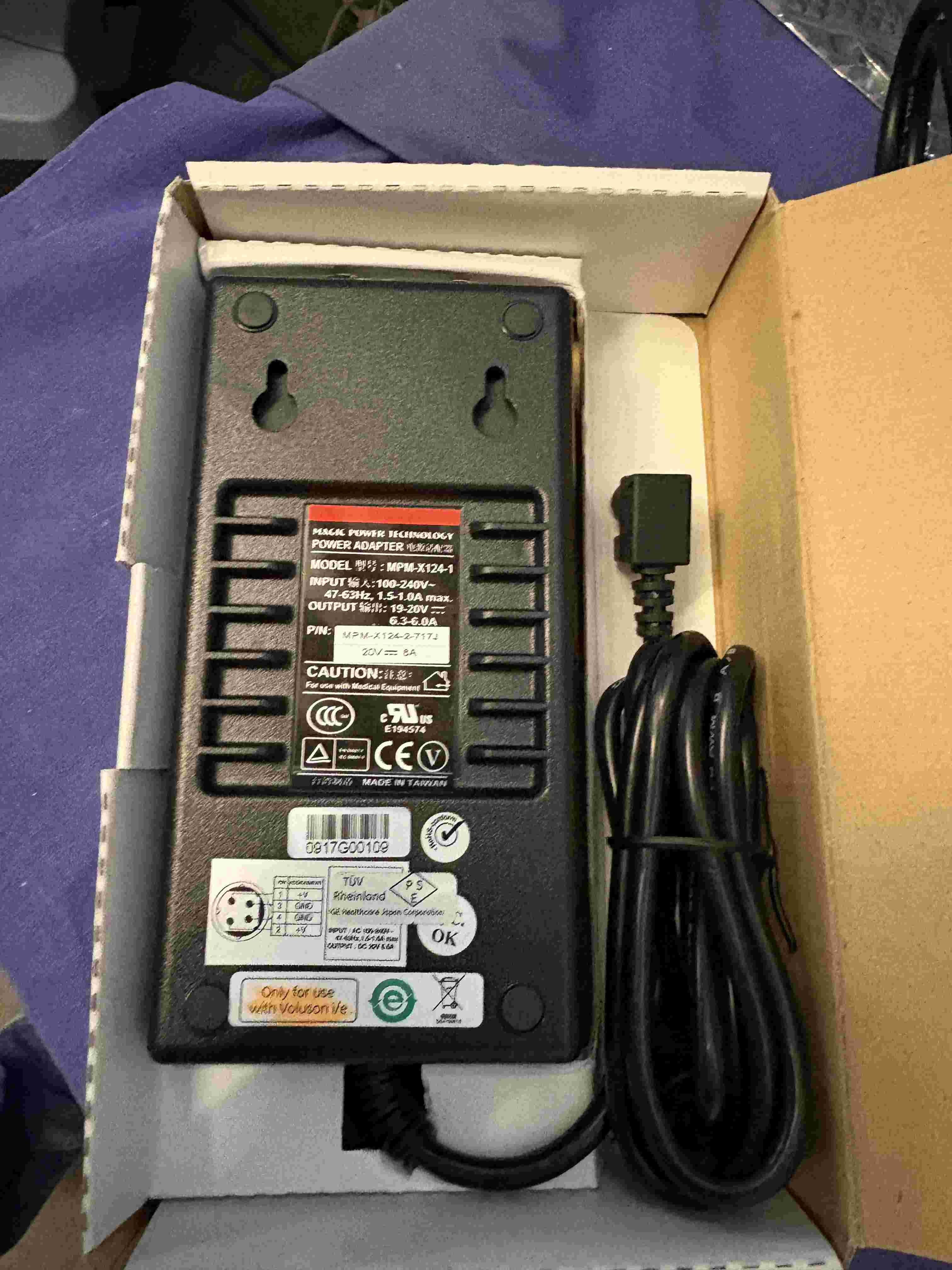 GE MPM-X124-1 Ultrasound machine part