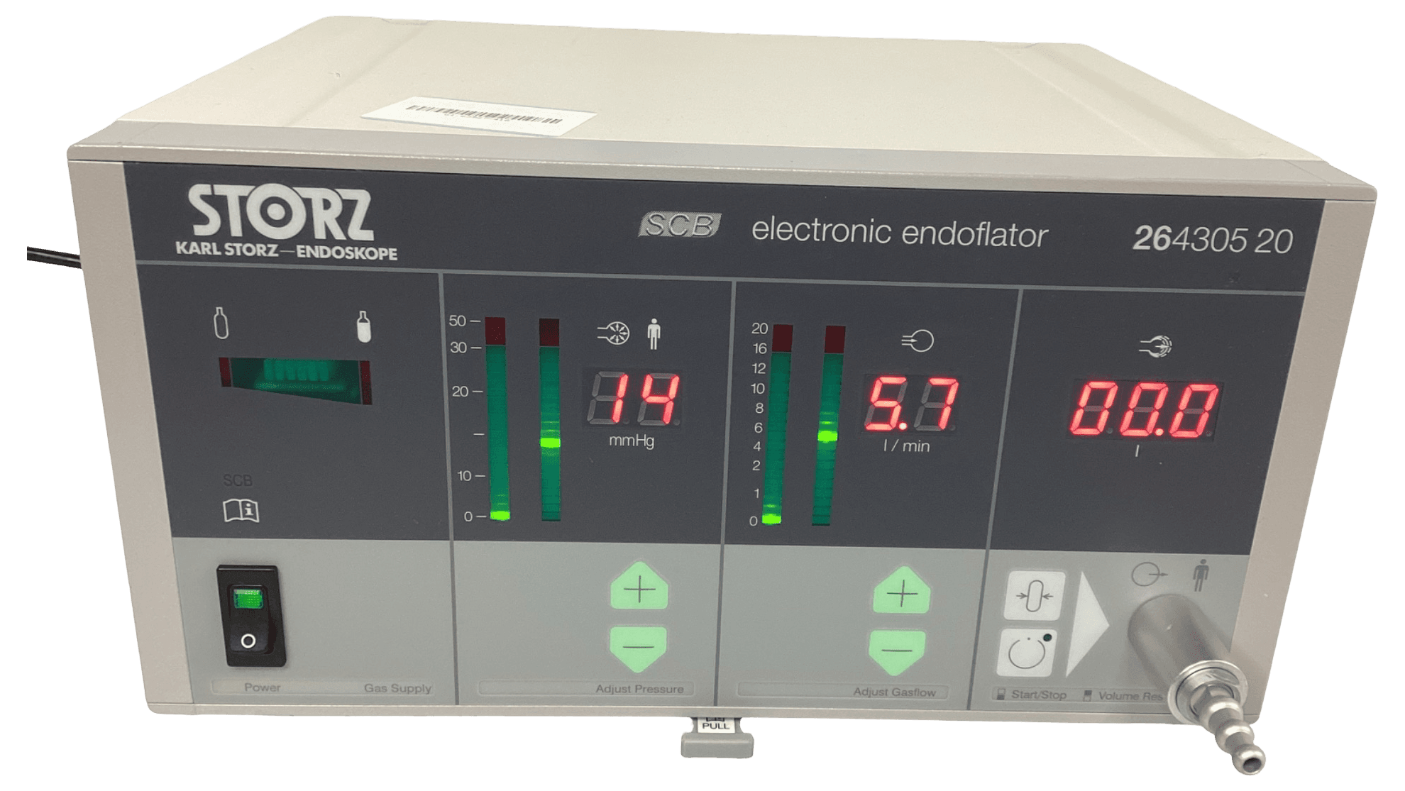 KARL STORZ electronic endoflator 264305 20 Insufflator