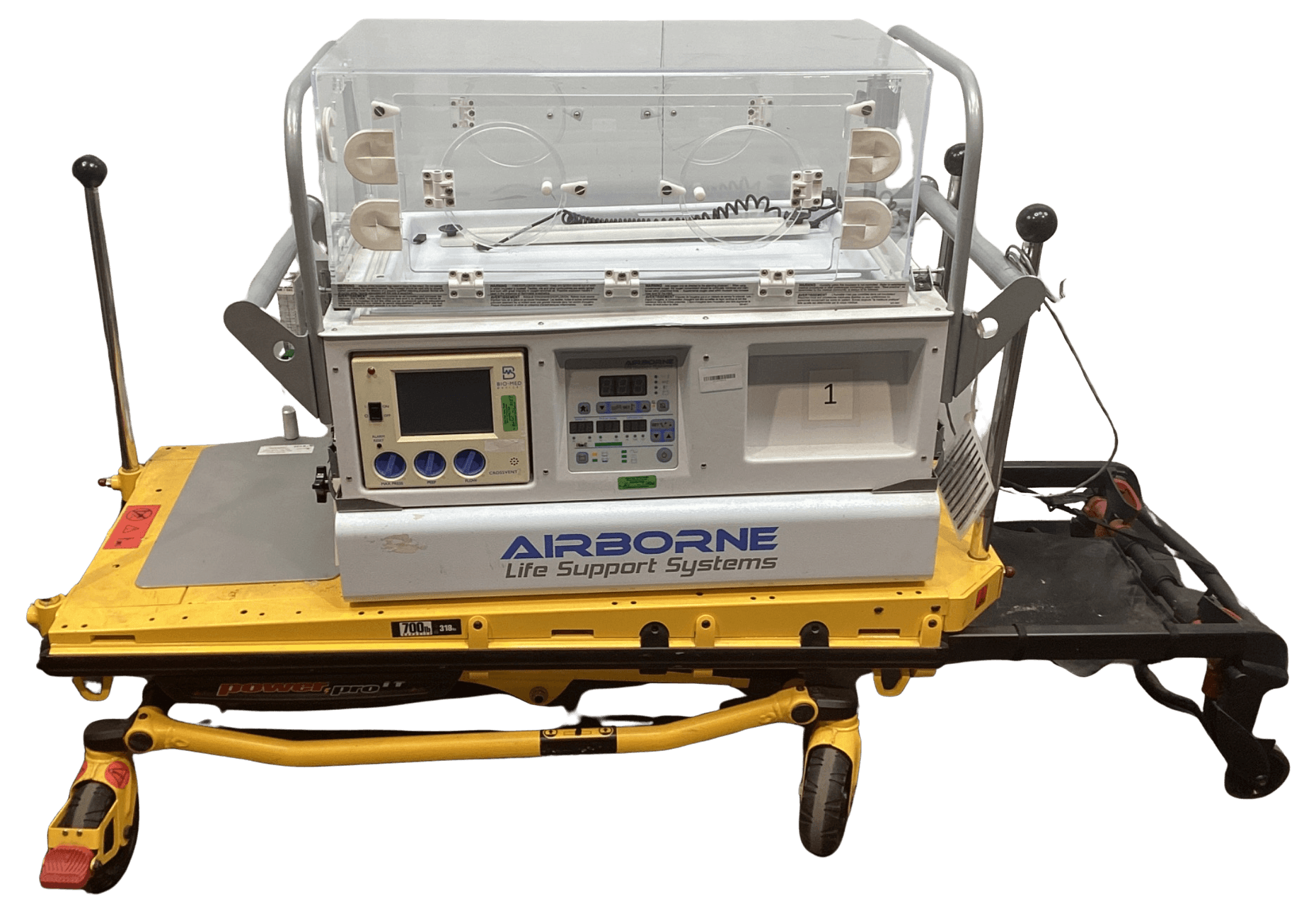 AIRBORNE VOYAGER Neonatal incubator